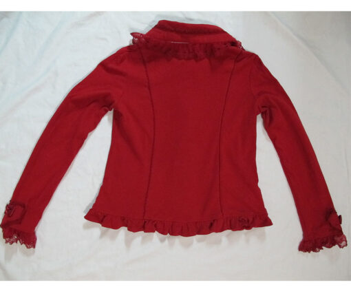 Angelic Pretty Collar Cutsew Cardigan with Heart Pocket