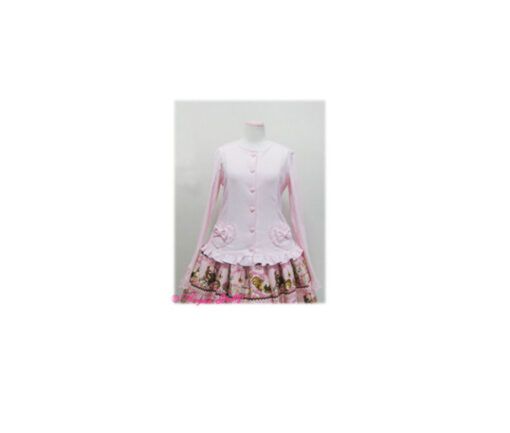 Angelic Pretty Collar Cutsew Cardigan with Heart Pocket