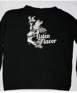 Listen Flavor Black Wing Diner Shirt 