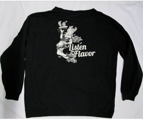 Listen Flavor Black Wing Diner Shirt