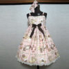 Angelic Pretty Cookie Cream Collection Special Set JSK and Hair Clip