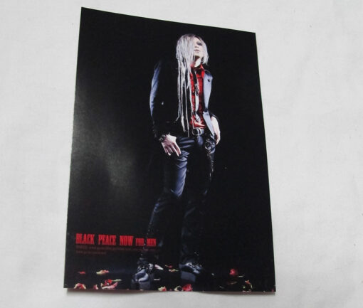 Black Peace Now for Men Hakuei Postcard