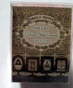 Angelic Pretty Glorious Night Carnival Bear Candle 