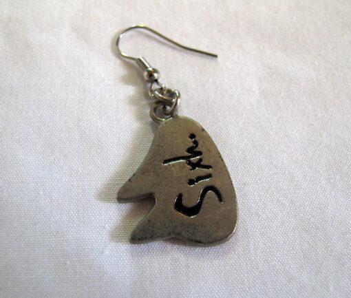 Mint Neko Cat Earring