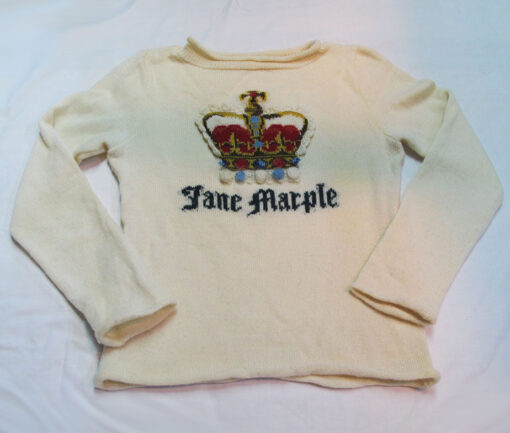 Jane Marple Crown Sweater