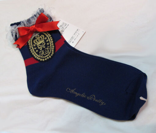 Angelic Pretty Crown Logo Crew Socks