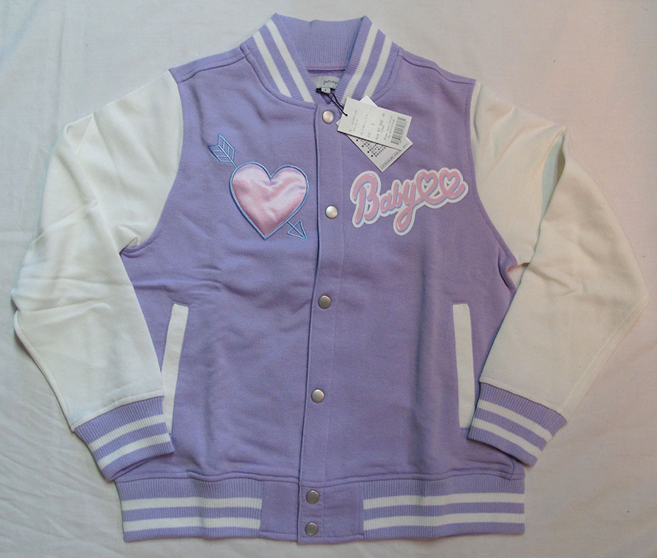 WEGO Lavender Baby Heart Jacket