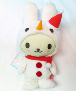 UFO Catcher Prize: Snowman Bunny Walking and Singing Plush