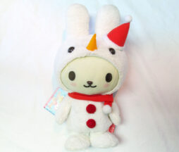 UFO Catcher Prize: Snowman Bunny Walking and Singing Plush