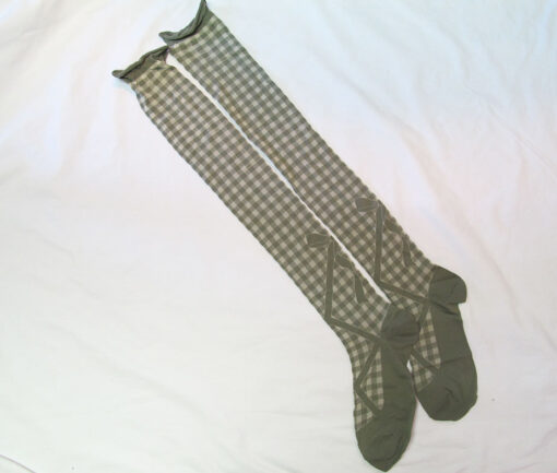 Emily Temple Cute Grey Check Bow OTKs