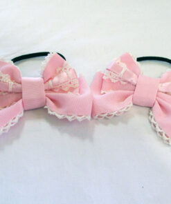 Angelic Pretty Pink Ribbon Hair Bands 