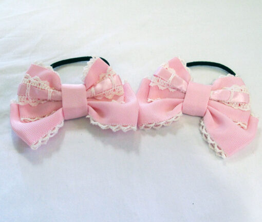 Angelic Pretty Pink Ribbon Hair Bands