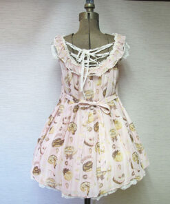 Angelic Pretty Melty Cream Donuts Round JSK