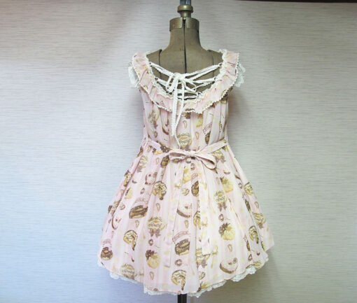 Angelic Pretty Melty Cream Donuts Round JSK