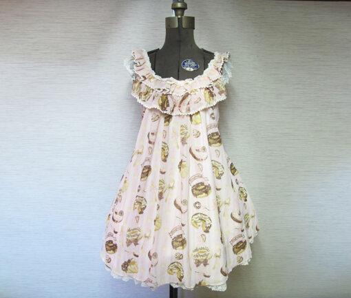 Angelic Pretty Melty Cream Donuts Round JSK