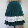 Jane Marple Velvet Pleated Skirt