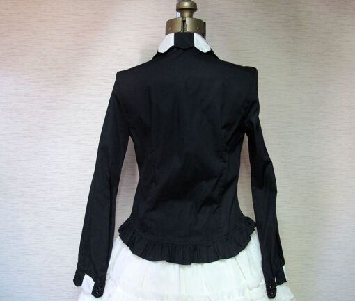 Angelic Pretty Border Scallop Bowtie Blouse