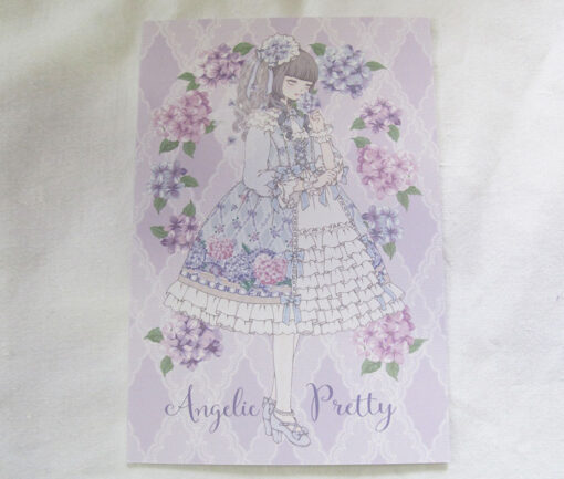 Angelic Pretty Imai Kira Sweet Lacy Basket Postcard