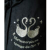 Metamorphose Swan Logo Embroidery Blouse