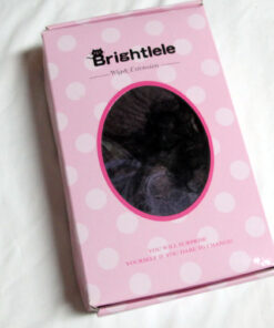 Brightlele Ash Brown to Lavender Wig