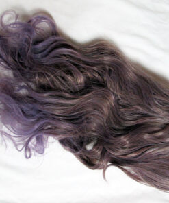 Brightlele Ash Brown to Lavender Wig