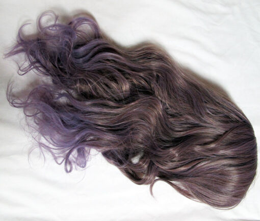 Brightlele Ash Brown to Lavender Wig