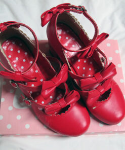 Angelic Pretty Triple Ribbon Shoes