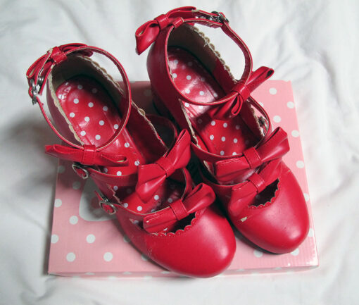 Angelic Pretty Triple Ribbon Shoes