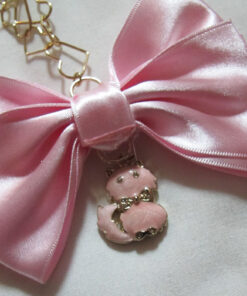 Liz Lisa Ribbon Cat Necklace