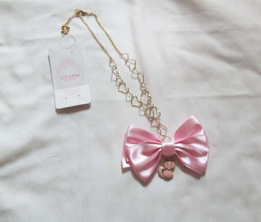 Liz Lisa Ribbon Cat Necklace