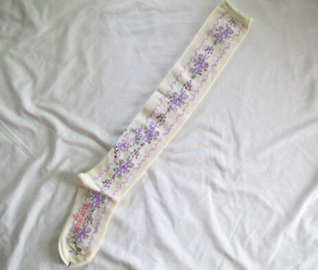 Baby the Stars Shine Bright Lavender Flower Socks