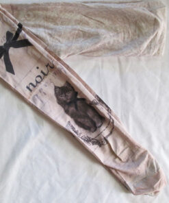 Grimoire Black and White Cat Tights
