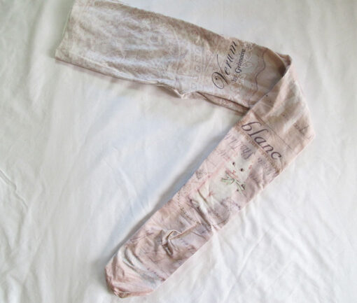 Grimoire Black and White Cat Tights