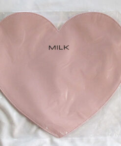 MILK Heart Pouch Pink