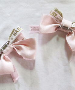 Baby the Stars Shine Bright Pink Ribbon Pins Set