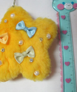 Fluffy Star Charm