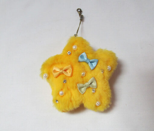 Fluffy Star Charm