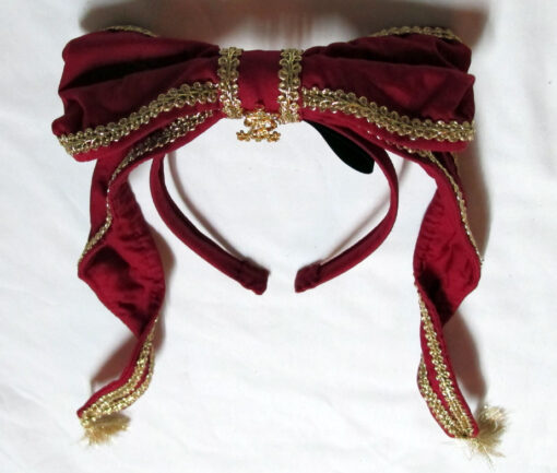 Alice and the Pirates Crown Tassel Head Bow