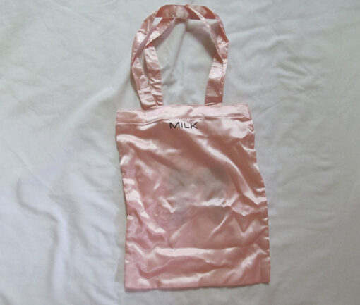 Milk Ribbon Tote Pink - Image 2