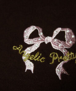 Angelic Pretty Ribbon Logo Turtleneck