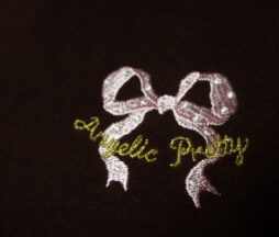 Angelic Pretty Ribbon Logo Turtleneck