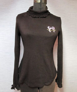 Angelic Pretty Ribbon Logo Turtleneck