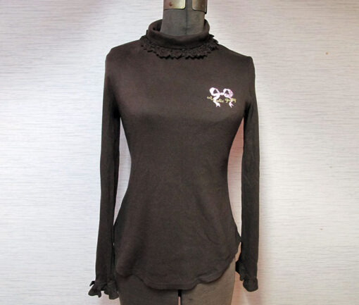 Angelic Pretty Ribbon Logo Turtleneck