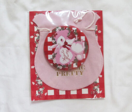 Angelic Pretty Ribbon Berry Bunny Pocket Mirror