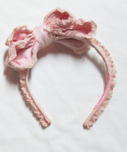 Angelic Pretty Pink Side Ribbon Headbow
