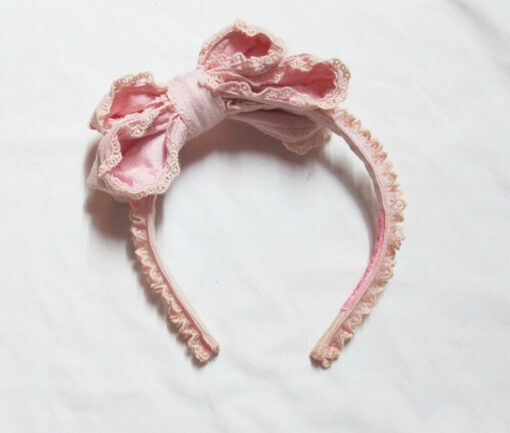 Angelic Pretty Pink Side Ribbon Headbow