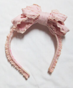 Angelic Pretty Pink Side Ribbon Headbow