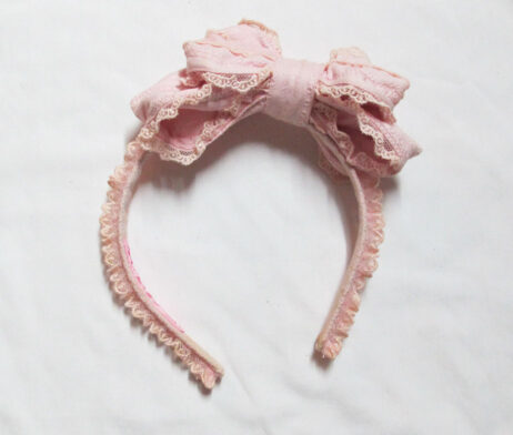 Angelic Pretty Pink Side Ribbon Headbow