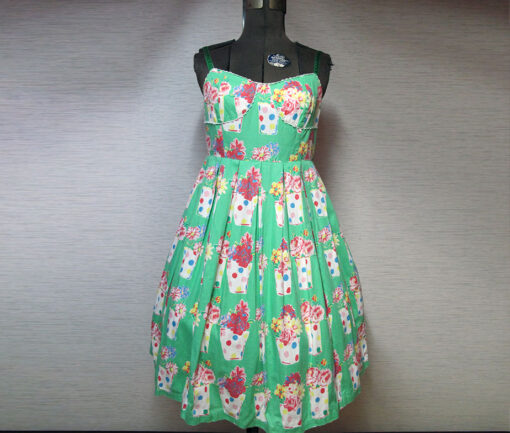 Emily Temple Cute Colorful Flower Print Sundress