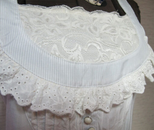 GRAMM Lace Bib Top